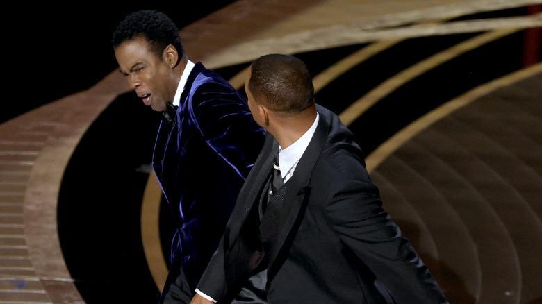 Will Smith gifle Chris Rock 