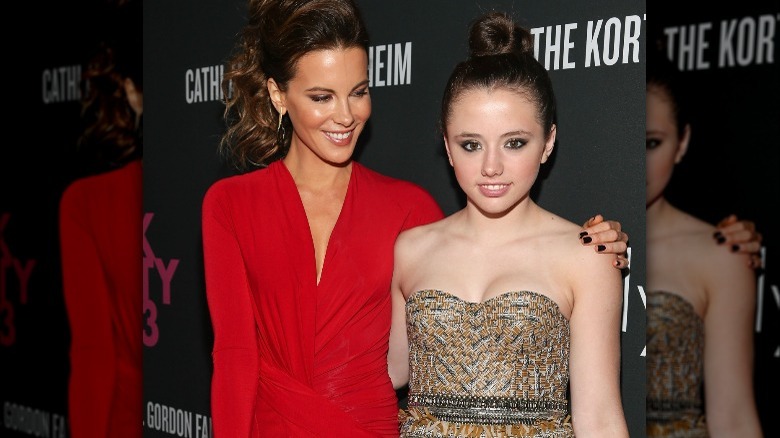 Kate Beckinsale avec sa fille, Lily Sheen