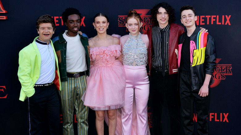 Casting de Stranger Things à l'événement