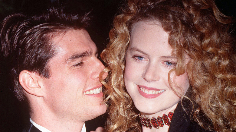 Nicole Kidman et Tom Cruise, souriant ensemble