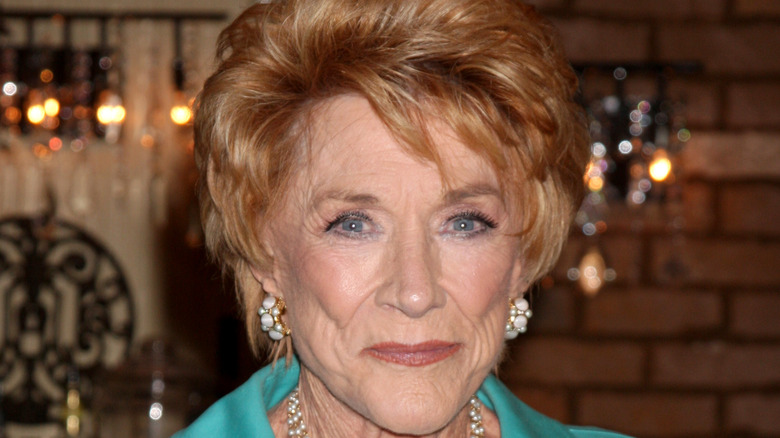 Jeanne Cooper pensive