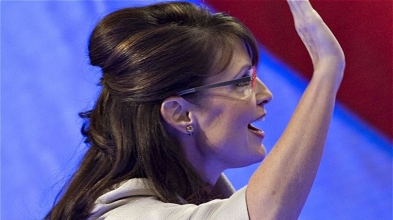 La coiffure bosselée de Sarah Palin au RNC 2008