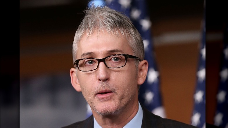 Trey Gowdy, arborant une coupe de cheveux pointue