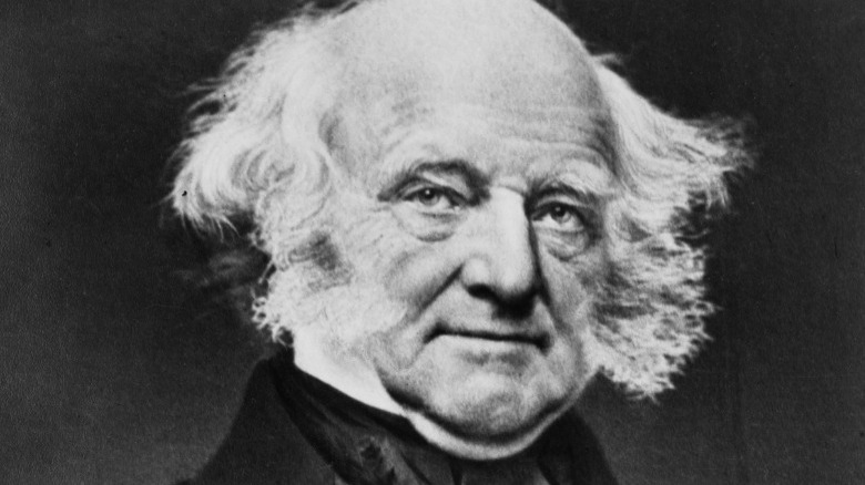 Martin Van Buren, ses favoris qui dépassent