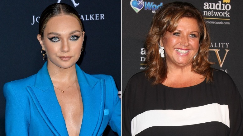 Maddie Ziegler, Abby Lee Miller posant