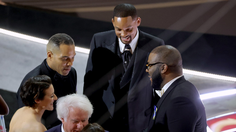 Will Smith et Tyler Perry aux Oscars