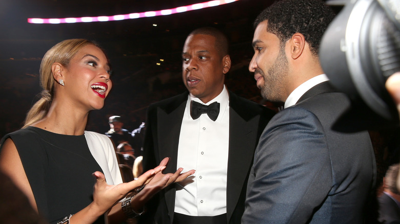 Beyoncé, Jay-Z et Drake parlent