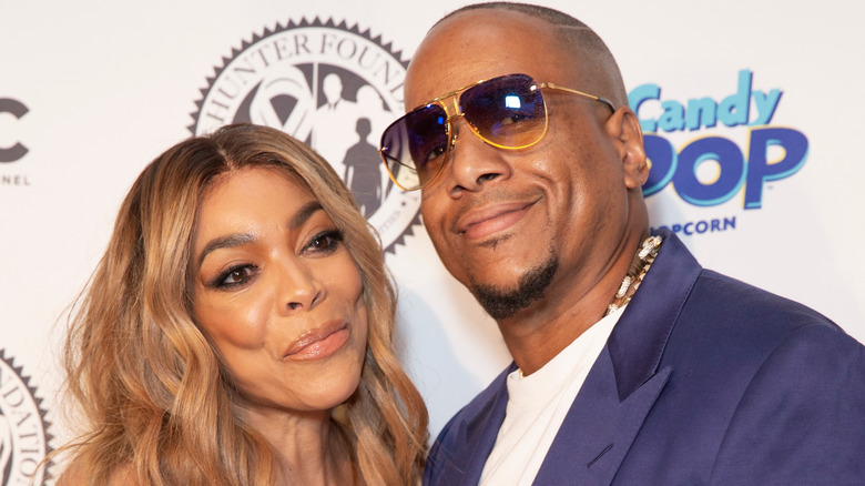 Wendy Williams et Kevin Hunter posent