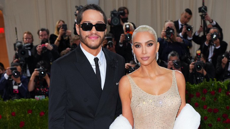 Kim Kardashian et Pete Davidson au Met Gala