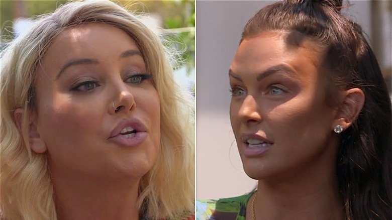 Une image partagée de Billie Lee et Lala Kent se criant dessus