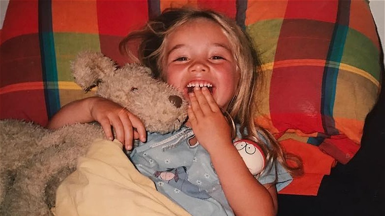 Photo d'enfance de Florence Pugh