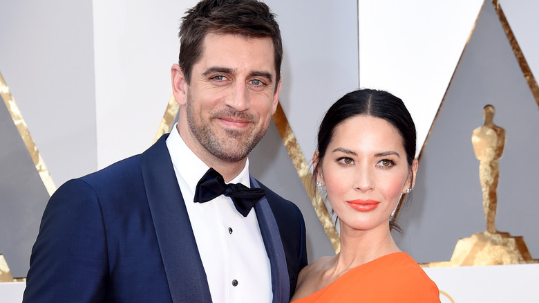 Aaron Rodgers, Olivia Munn Oscars événement