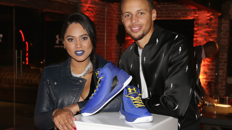 Baskets Ayesha et Steph Curry