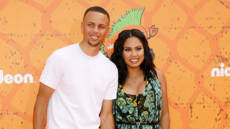 Ayesha et Steph Curry Nickelodeon