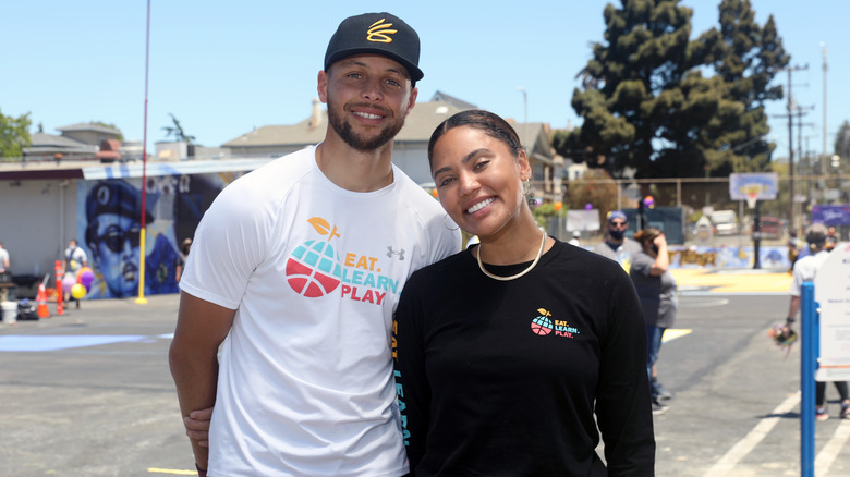 Steph, Ayesha Curry Manger Apprendre Jouer