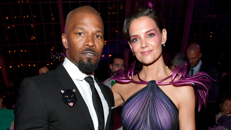 Jamie Foxx et Katie Holmes au Met Gala 2019