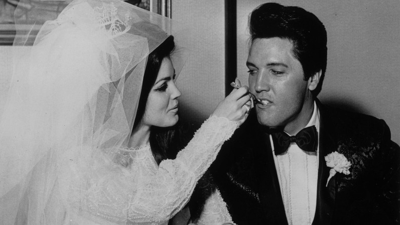 Mariage de Priscilla Presley avec Elvis Presley