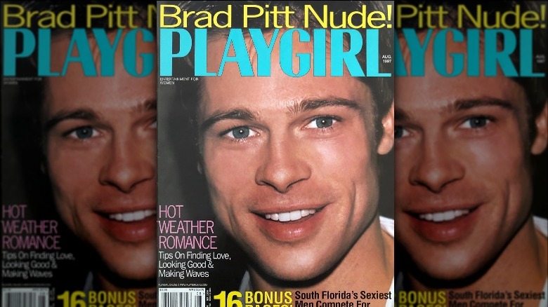 Brad Pitt Playgirl