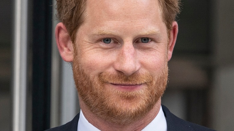 Prince Harry souriant