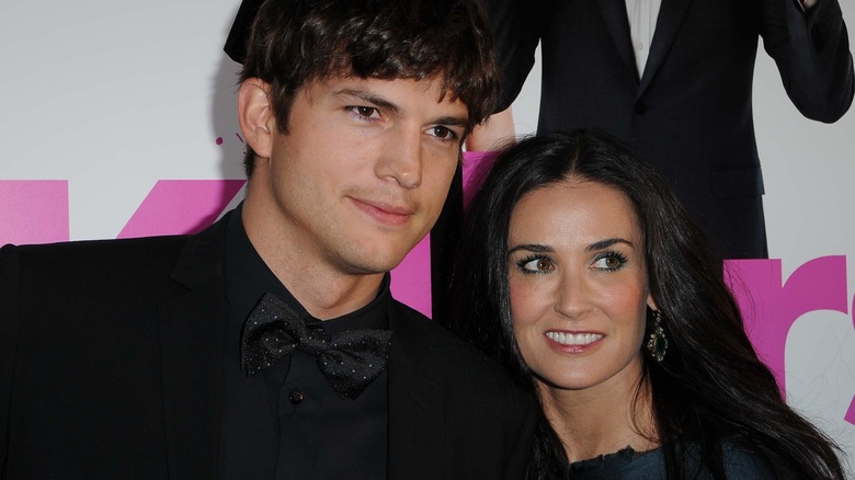 Ashton Kutcher et Demi Moore