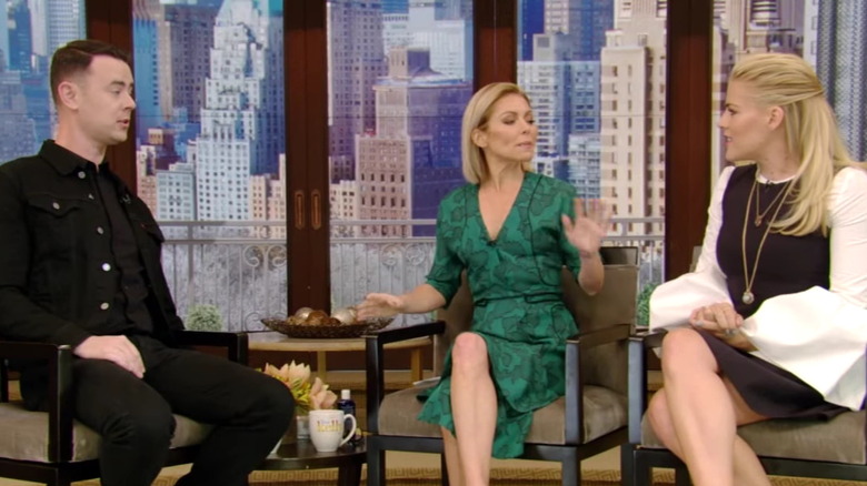 Colin Hanks, Kelly Ripa et Busy Philipps en direct avec Kelly