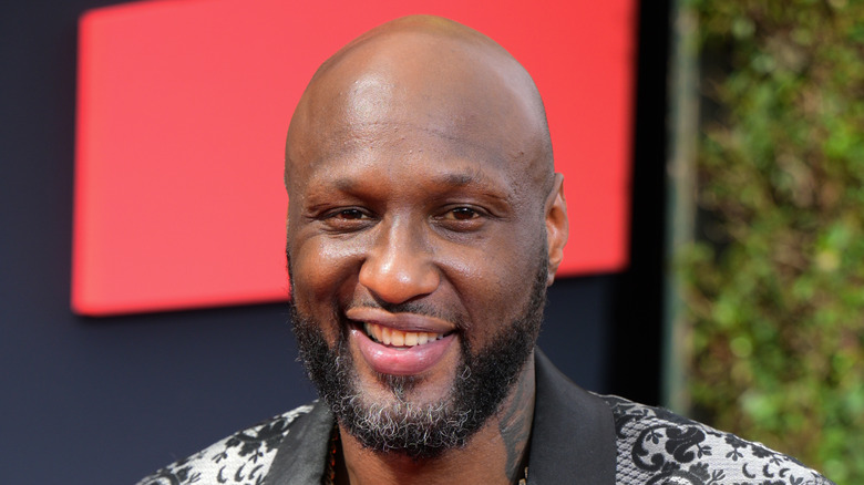 Lamar Odom souriant