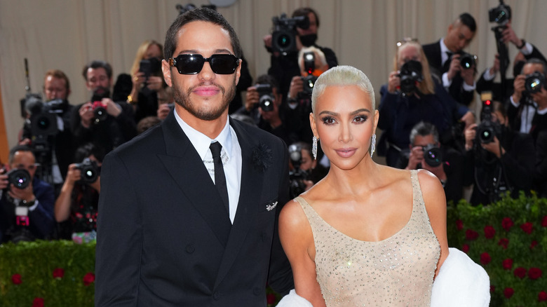 Pete Davidson et Kim Kardashian au gala du Met