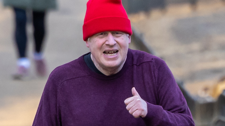 Le jogging de Boris Johnson 