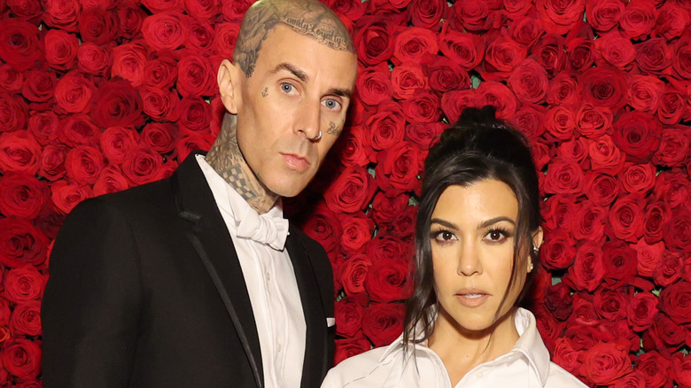 Travis Barker et Kourtney Kardashian au Met Gala