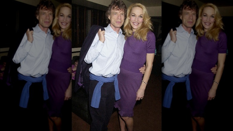 Mick Jagger et Jerry Hall