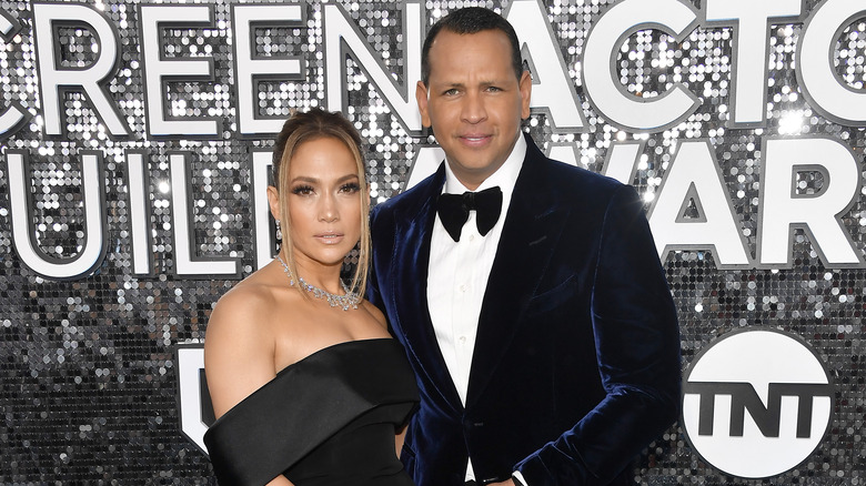 Alex Rodriguez et Jennifer Lopez en 2020