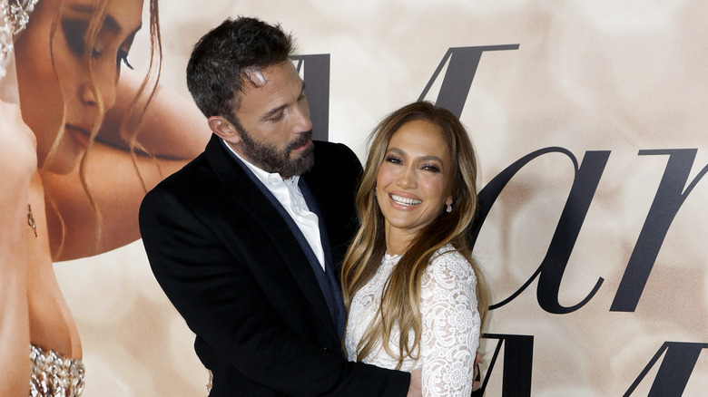 Jennifer Lopez et Ben Affleck à la projection "Marry Me" 2022