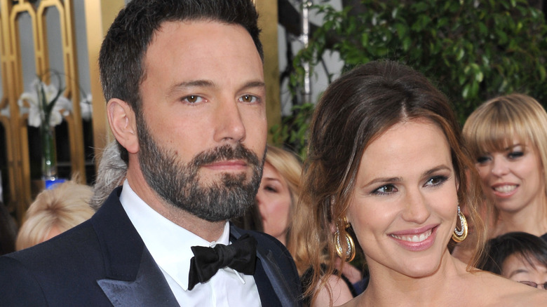 Ben Affleck avec son ex-femme Jennifer Garner et sa nouvelle épouse Jennifer Lopez