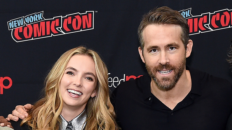 Jodie Comer et Ryan Reynolds sur le tapis rouge