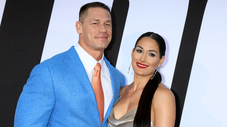 John Cena et Nikki Bella posent ensemble en 2018