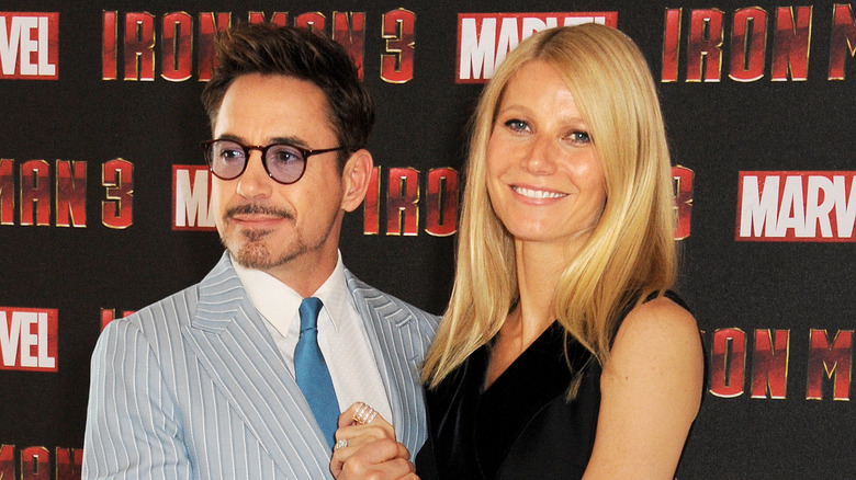 Gwyneth Paltrow et Robert Downey Jr. sur le tapis rouge