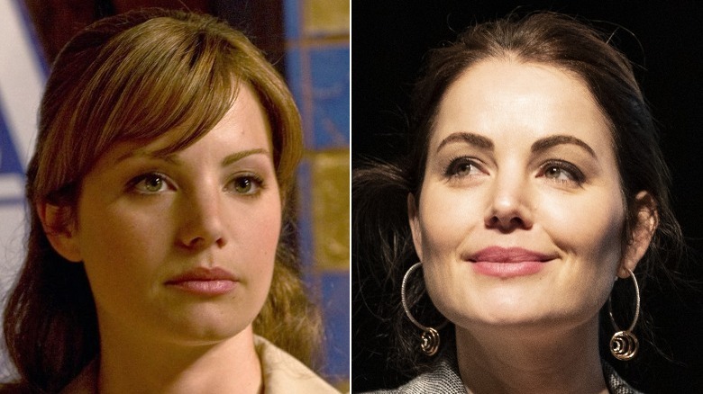 Une image composite d'Erica Durance sur 'Smallville' et au Wizard World Comic Con en 2020