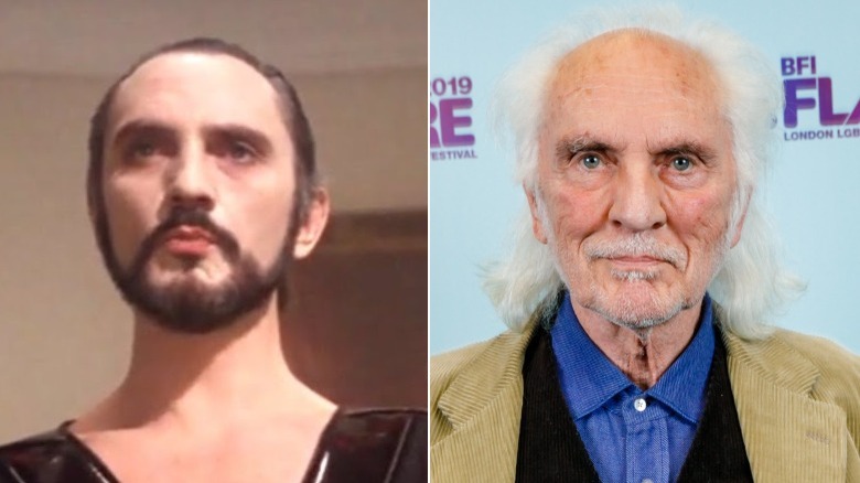 Une image composite de Terence Stamp dans 'Superman II' et au BFI Flare Film Festival en 2019