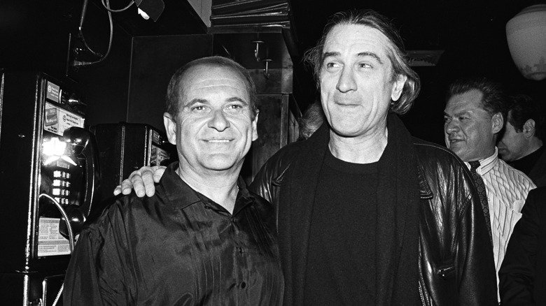 Joe Pesci et Robert De Niro posent ensemble en 1994