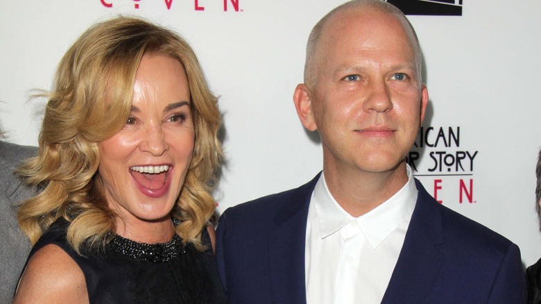 Jessica Lange et Ryan Murphy à l