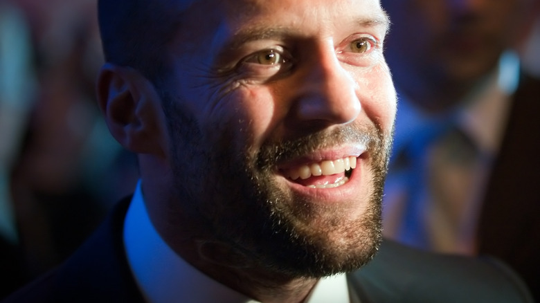 Jason Statham souriant