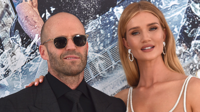 Jason Statham avec sa fiancée