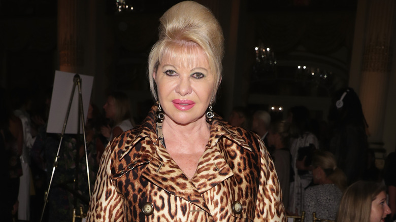 Ivana Trump souriante