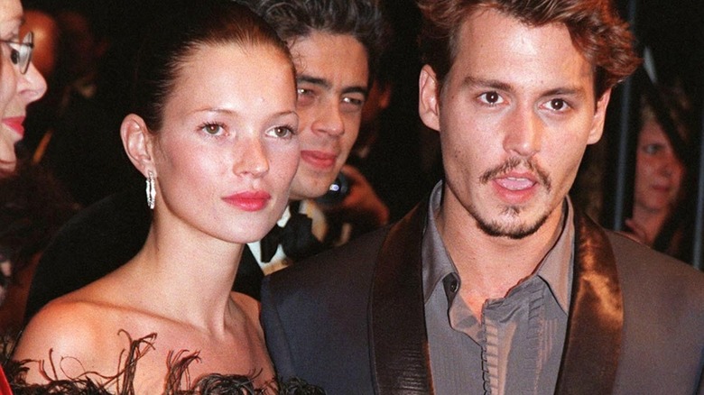 JOHNNY DEPP & petite amie top model KATE MOSS au Festival de Cannes