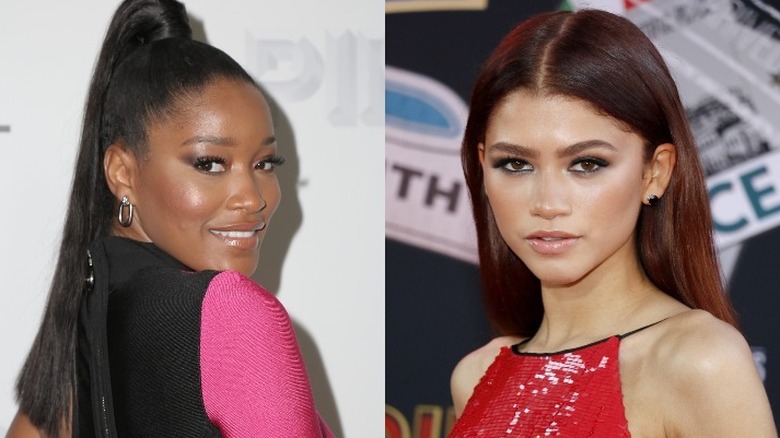 Keke Palmer à la première de "Pimp" en 2018; Zendaya assiste à la première de "Spider-Man : loin de chez soi" en 2019