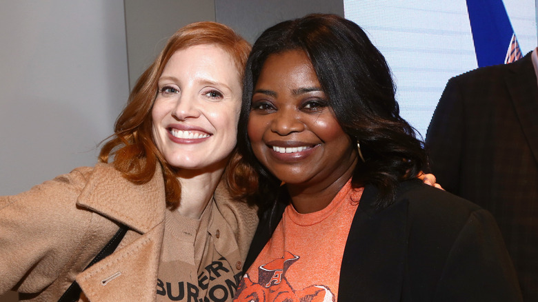 Jessica Chastain, Octavia Spencer, souriant ensemble