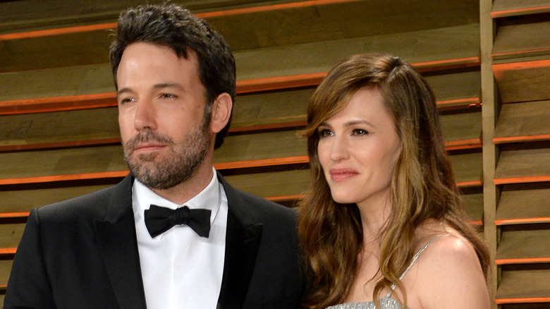 Ben Affleck et Jennifer Garner posent