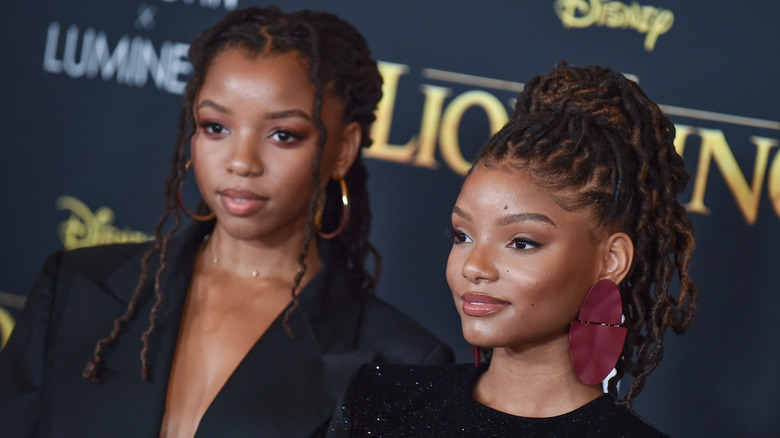 Chloé et Halle Bailey sur le tapis rouge