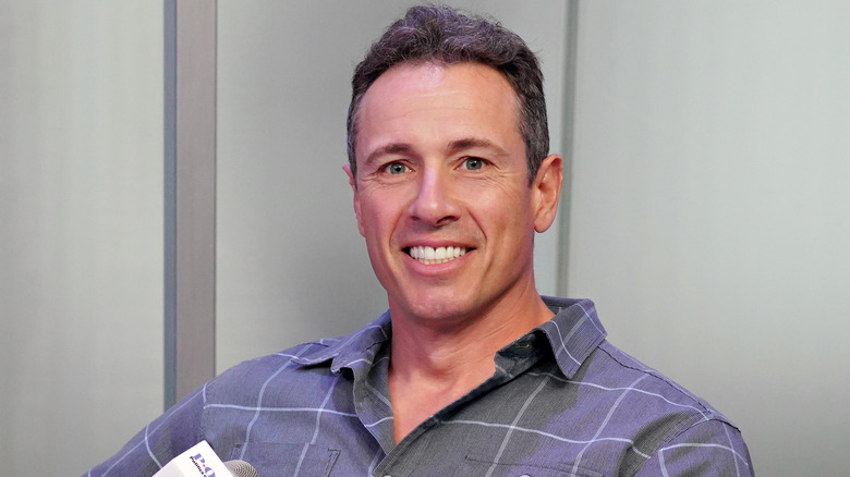 Chris Cuomo lors d'une interview à la radio