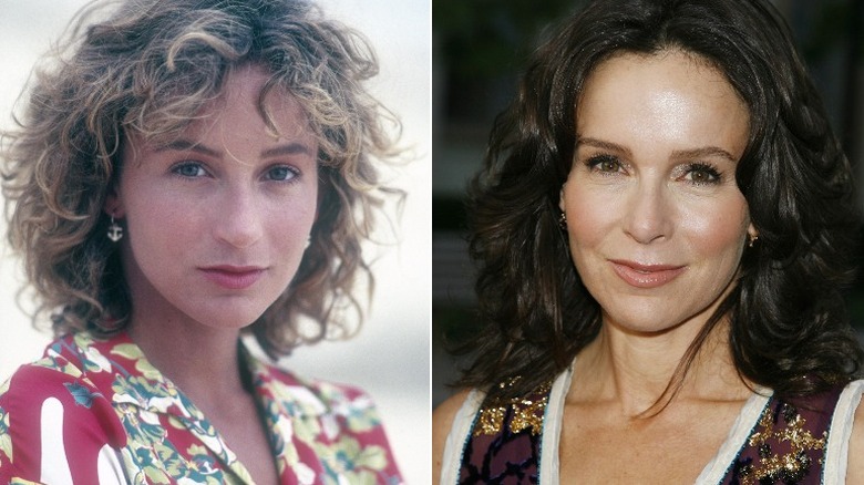 Jennifer Grey aux cheveux blond foncé, Jennifer Grey aux cheveux bruns